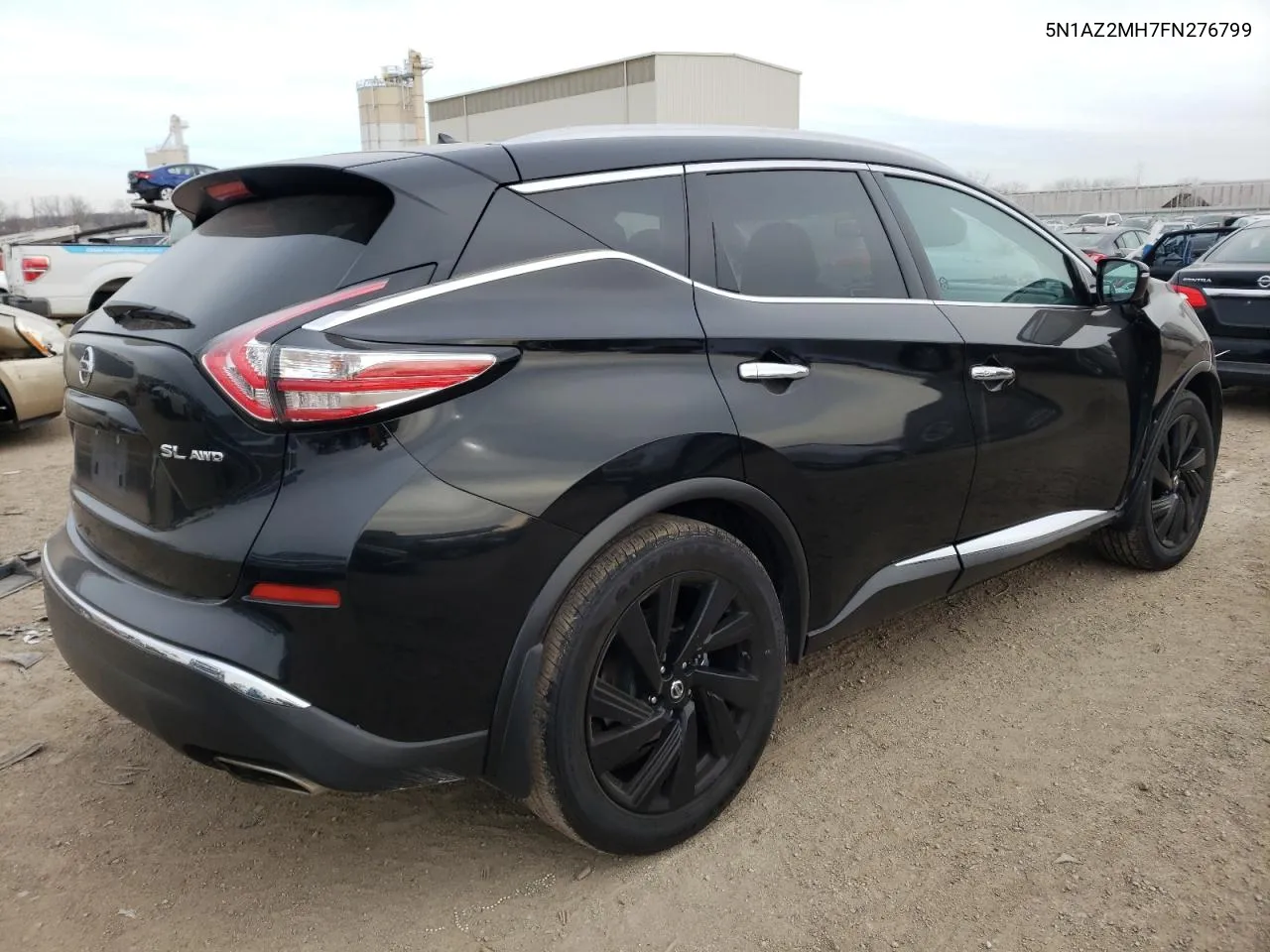 5N1AZ2MH7FN276799 2015 Nissan Murano S