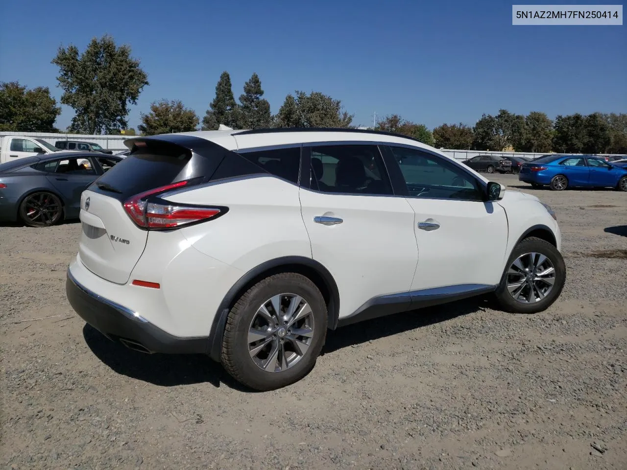 5N1AZ2MH7FN250414 2015 Nissan Murano S