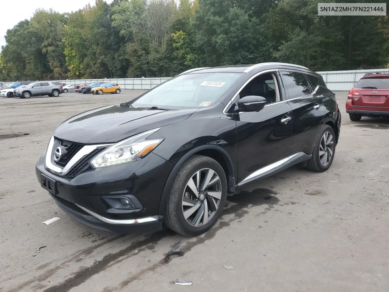 2015 Nissan Murano S VIN: 5N1AZ2MH7FN221446 Lot: 73537324