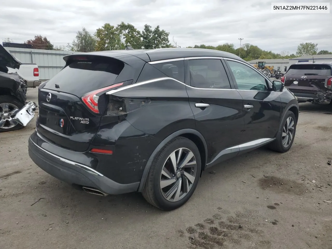 2015 Nissan Murano S VIN: 5N1AZ2MH7FN221446 Lot: 73537324