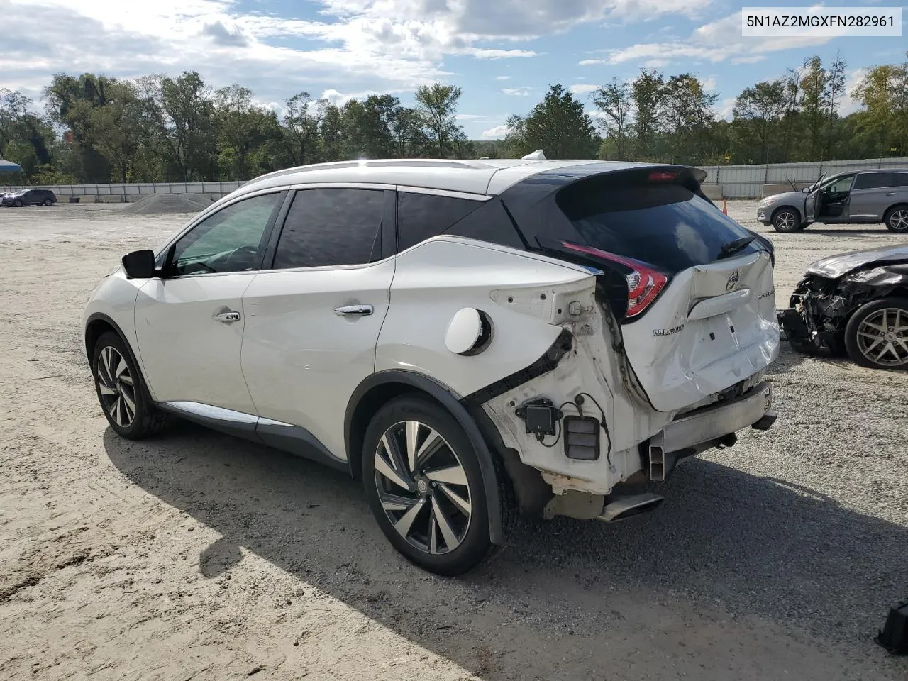 2015 Nissan Murano S VIN: 5N1AZ2MGXFN282961 Lot: 73648604