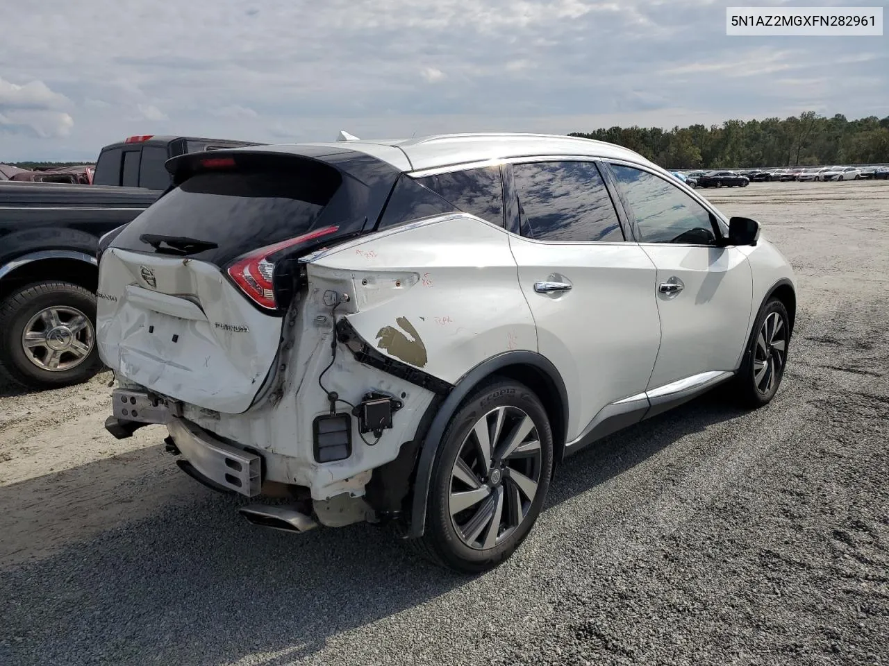 2015 Nissan Murano S VIN: 5N1AZ2MGXFN282961 Lot: 73648604