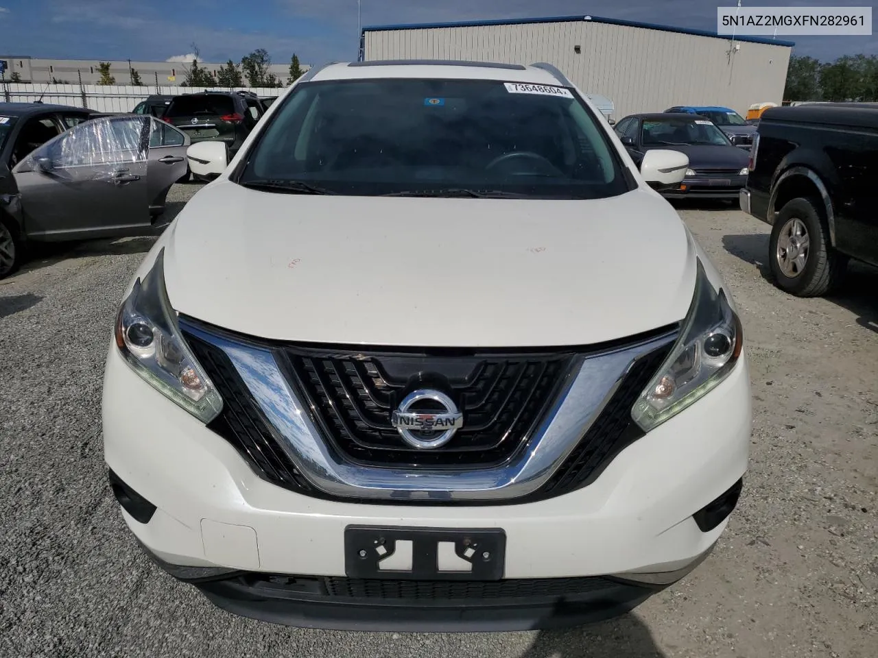 5N1AZ2MGXFN282961 2015 Nissan Murano S