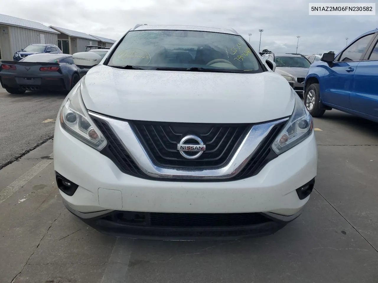 2015 Nissan Murano S VIN: 5N1AZ2MG6FN230582 Lot: 73976864