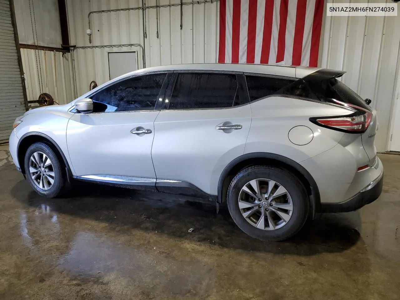 2015 Nissan Murano S VIN: 5N1AZ2MH6FN274039 Lot: 74294674