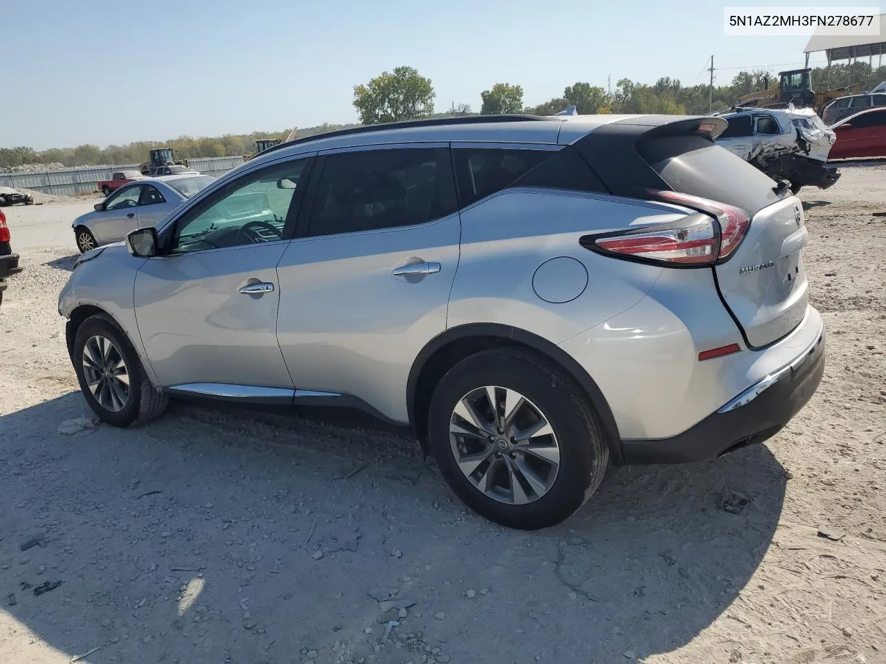 2015 Nissan Murano S VIN: 5N1AZ2MH3FN278677 Lot: 74898794