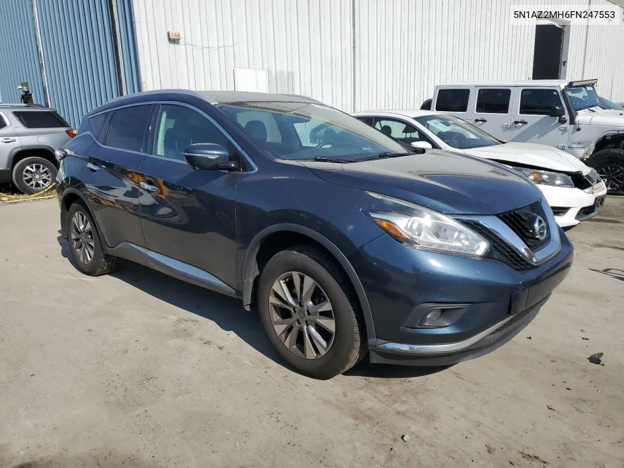 2015 Nissan Murano S VIN: 5N1AZ2MH6FN247553 Lot: 74925844