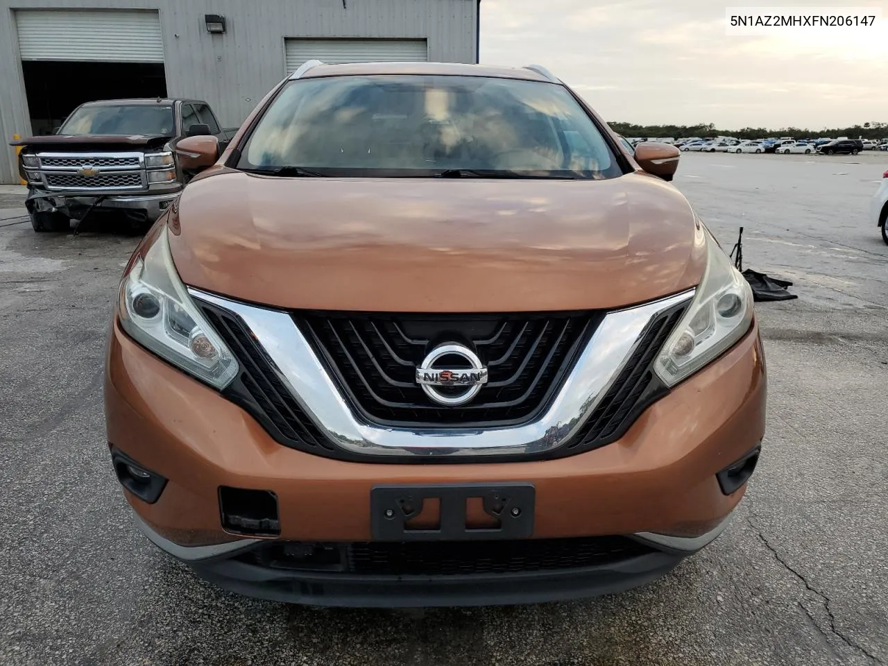 2015 Nissan Murano S VIN: 5N1AZ2MHXFN206147 Lot: 75947024