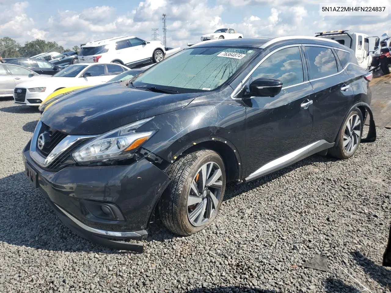 2015 Nissan Murano S VIN: 5N1AZ2MH4FN224837 Lot: 76364874