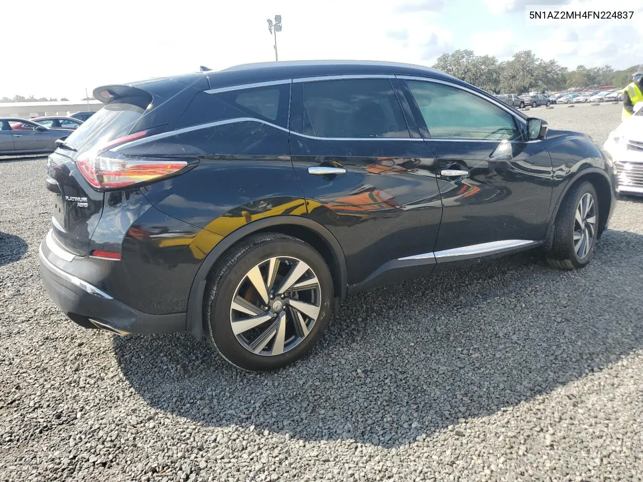 2015 Nissan Murano S VIN: 5N1AZ2MH4FN224837 Lot: 76364874