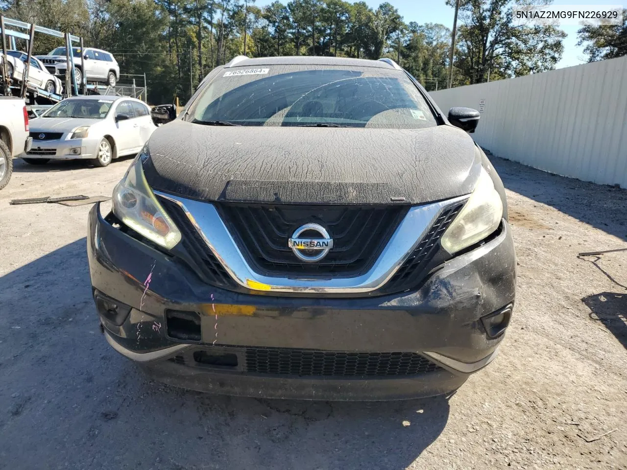 2015 Nissan Murano S VIN: 5N1AZ2MG9FN226929 Lot: 76526864