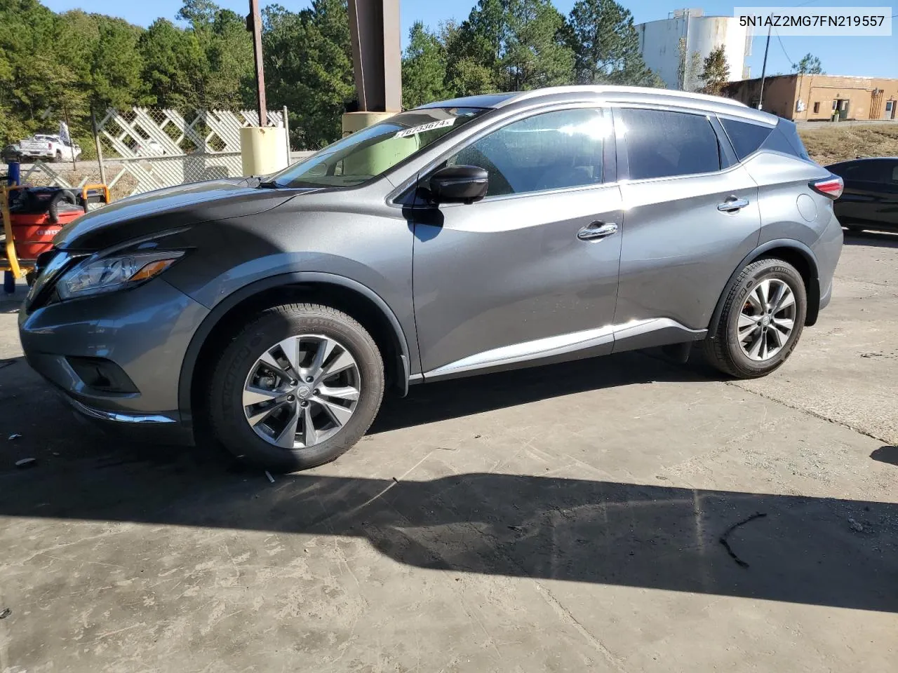 2015 Nissan Murano S VIN: 5N1AZ2MG7FN219557 Lot: 76733674