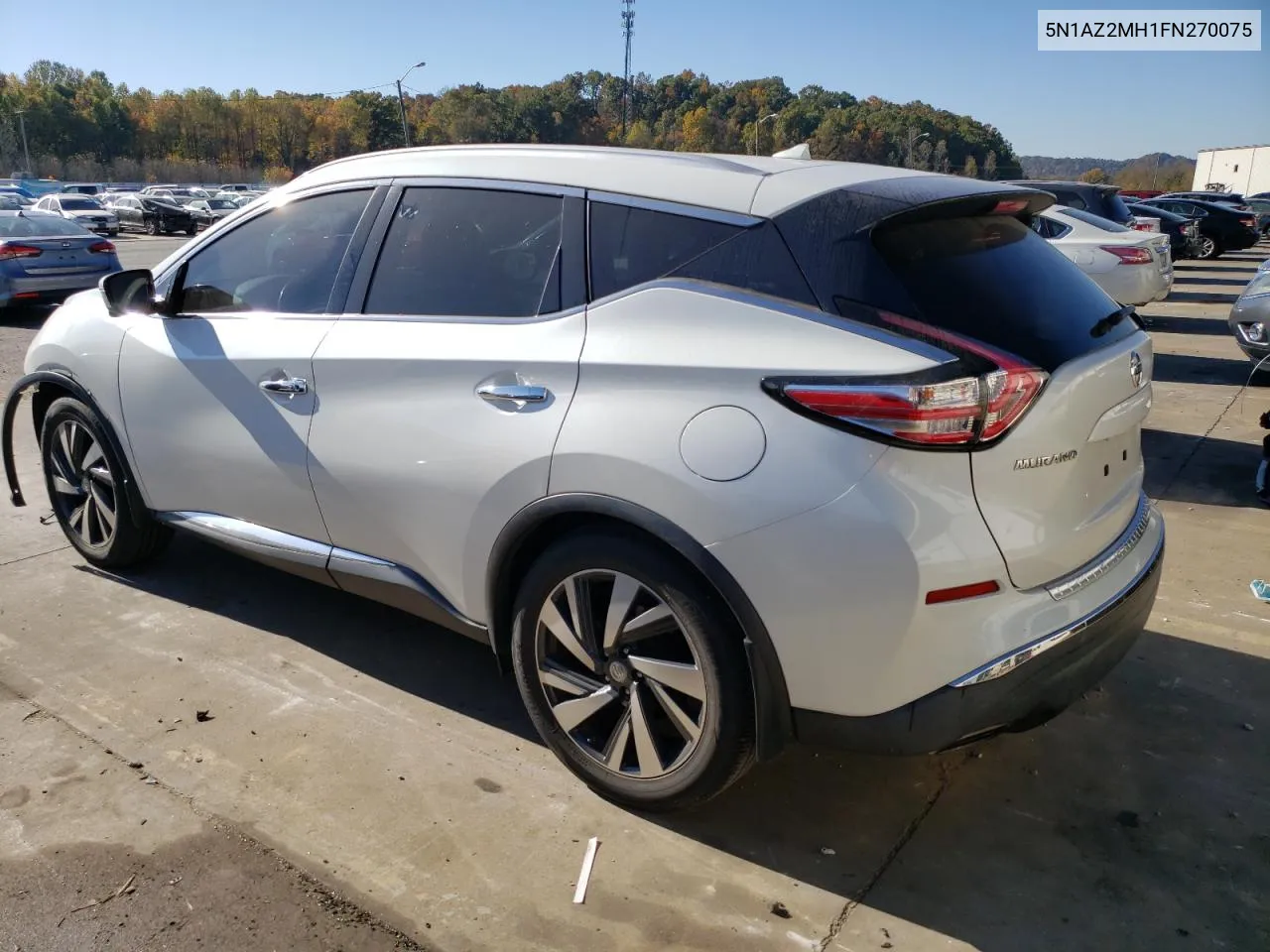 2015 Nissan Murano S VIN: 5N1AZ2MH1FN270075 Lot: 76982594