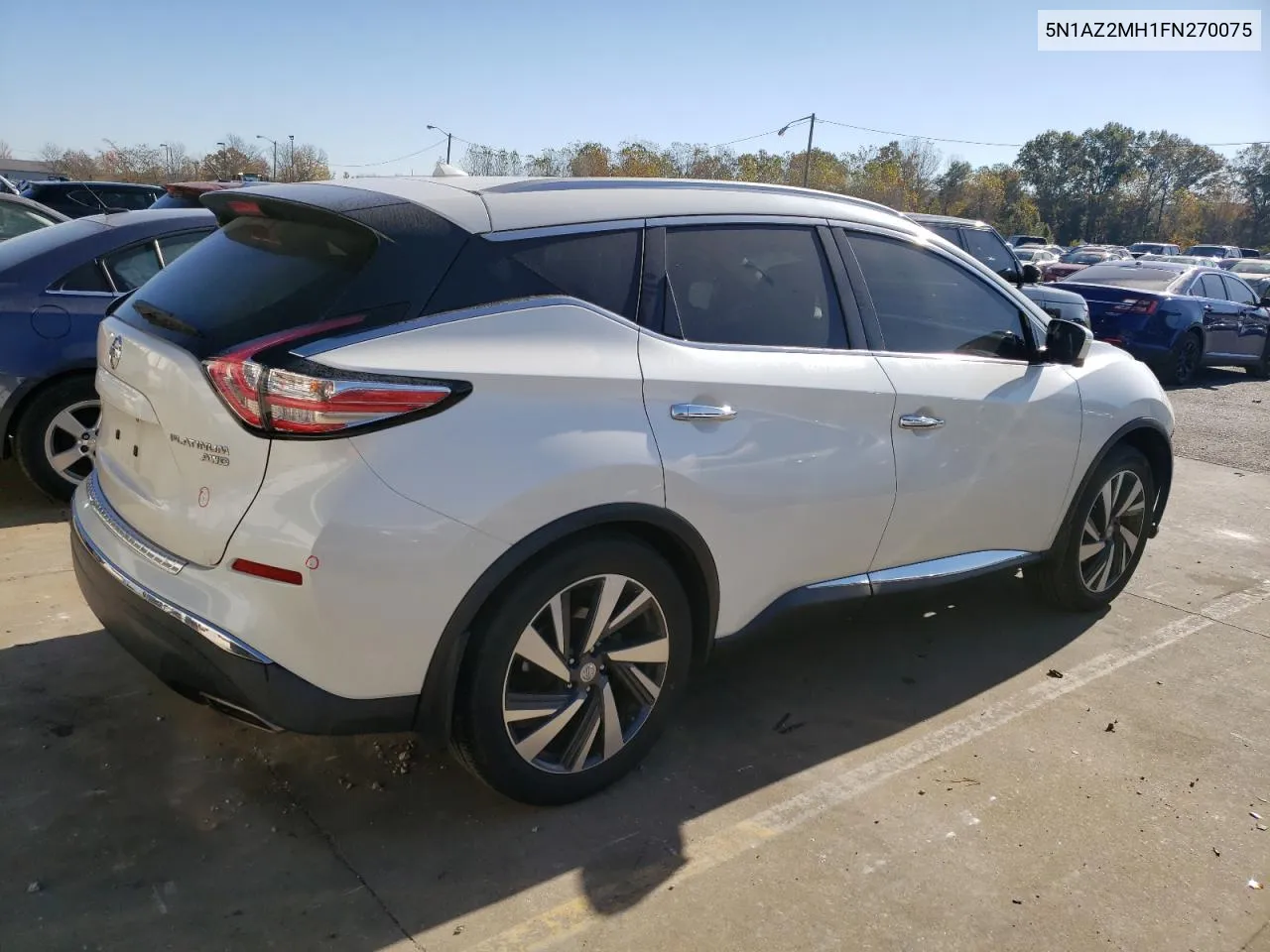 2015 Nissan Murano S VIN: 5N1AZ2MH1FN270075 Lot: 76982594