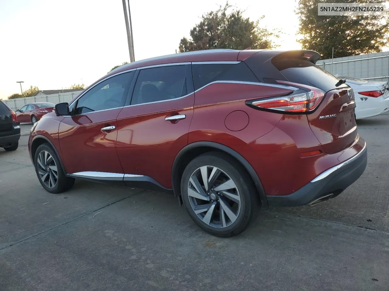 5N1AZ2MH2FN265239 2015 Nissan Murano S