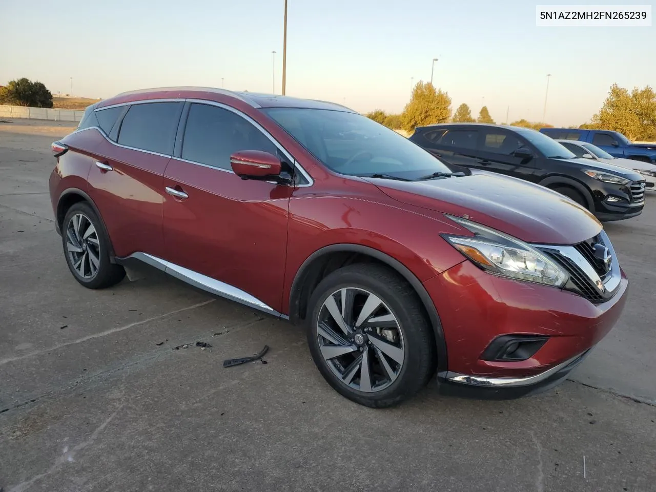 5N1AZ2MH2FN265239 2015 Nissan Murano S