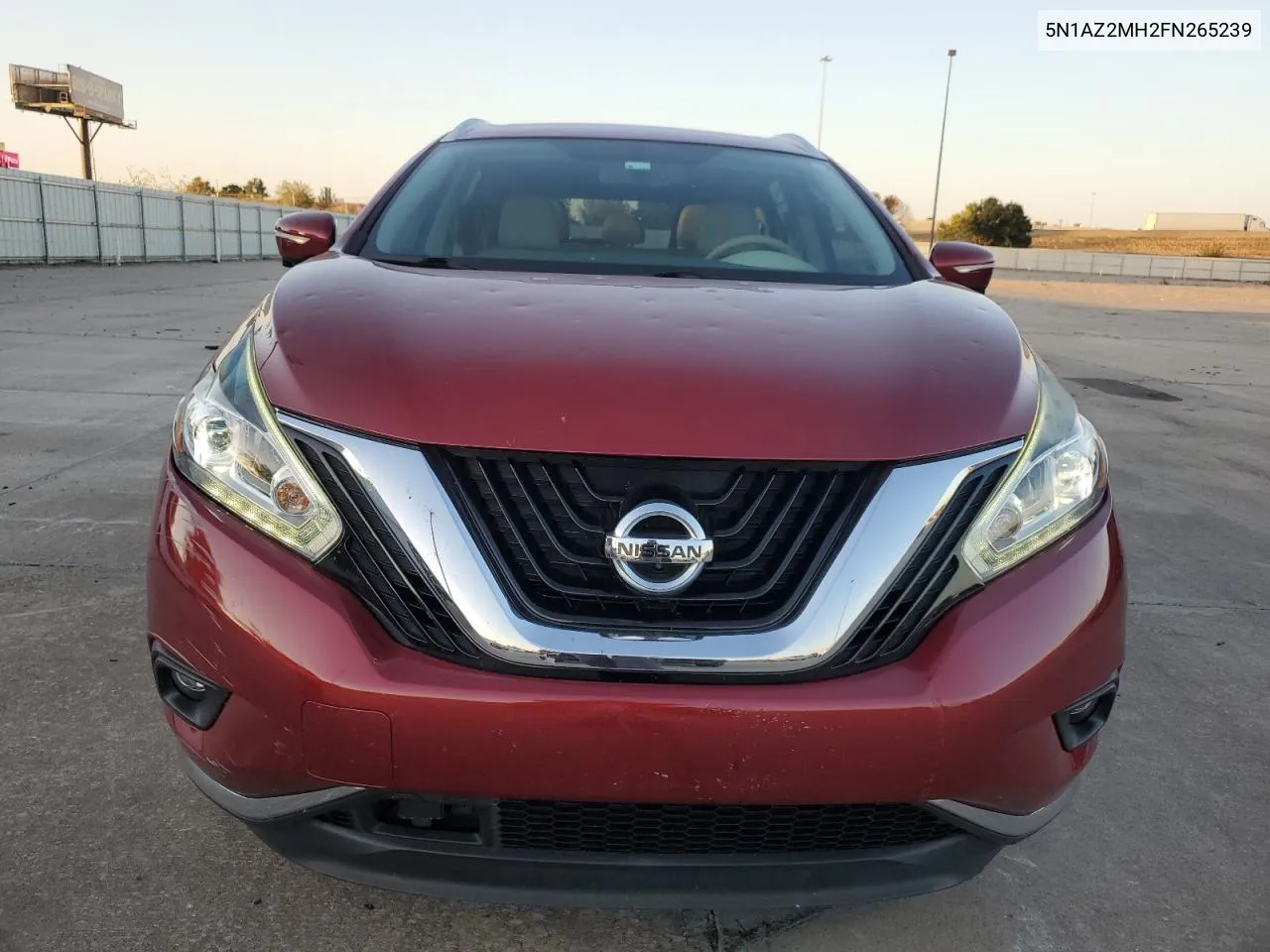 2015 Nissan Murano S VIN: 5N1AZ2MH2FN265239 Lot: 77200614