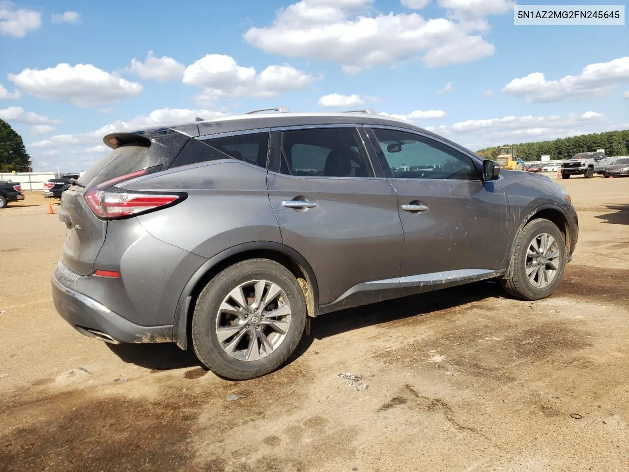 5N1AZ2MG2FN245645 2015 Nissan Murano S