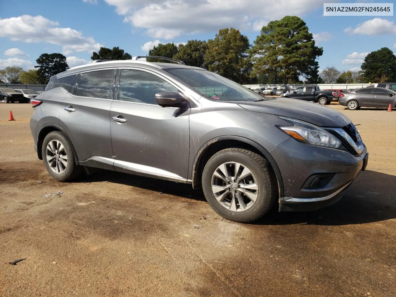 2015 Nissan Murano S VIN: 5N1AZ2MG2FN245645 Lot: 77328114