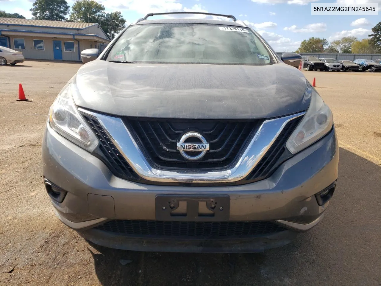 2015 Nissan Murano S VIN: 5N1AZ2MG2FN245645 Lot: 77328114