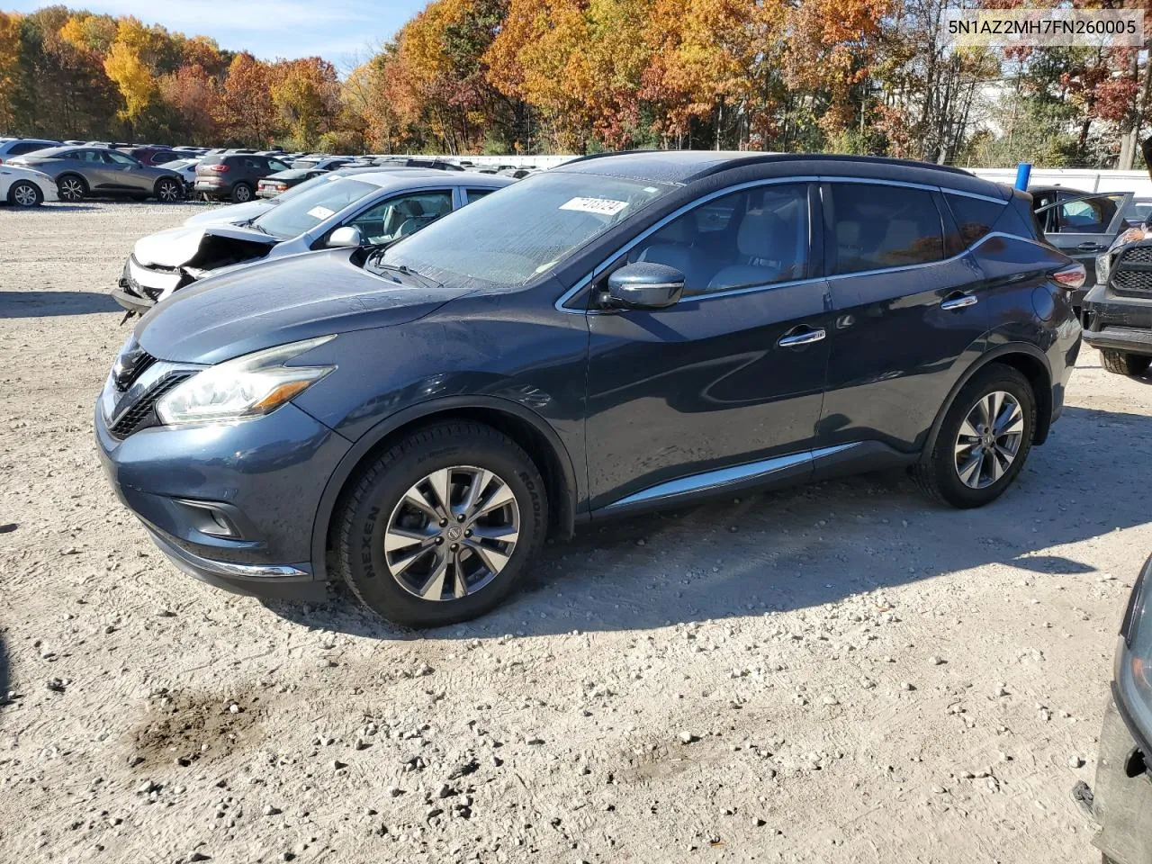 2015 Nissan Murano S VIN: 5N1AZ2MH7FN260005 Lot: 77413724