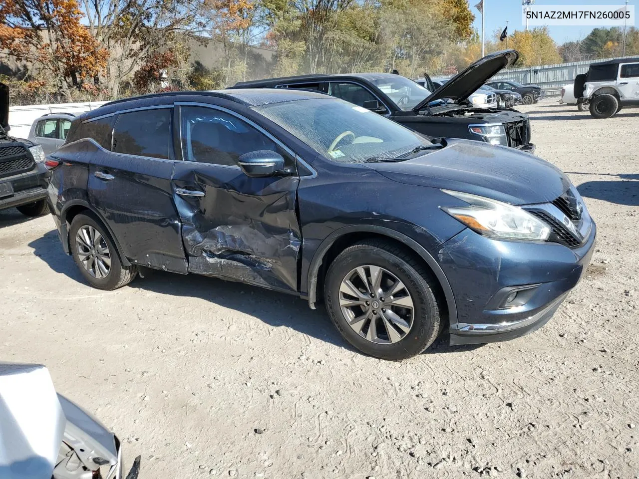 2015 Nissan Murano S VIN: 5N1AZ2MH7FN260005 Lot: 77413724