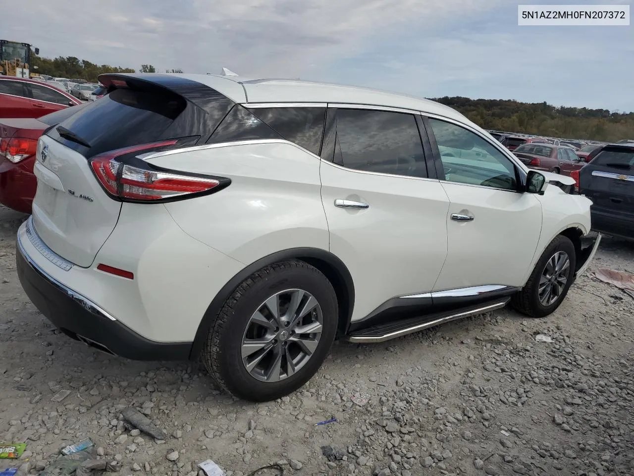 2015 Nissan Murano S VIN: 5N1AZ2MH0FN207372 Lot: 77642494