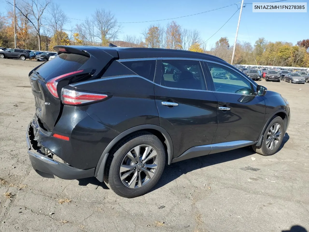 2015 Nissan Murano S VIN: 5N1AZ2MH1FN278385 Lot: 77729674