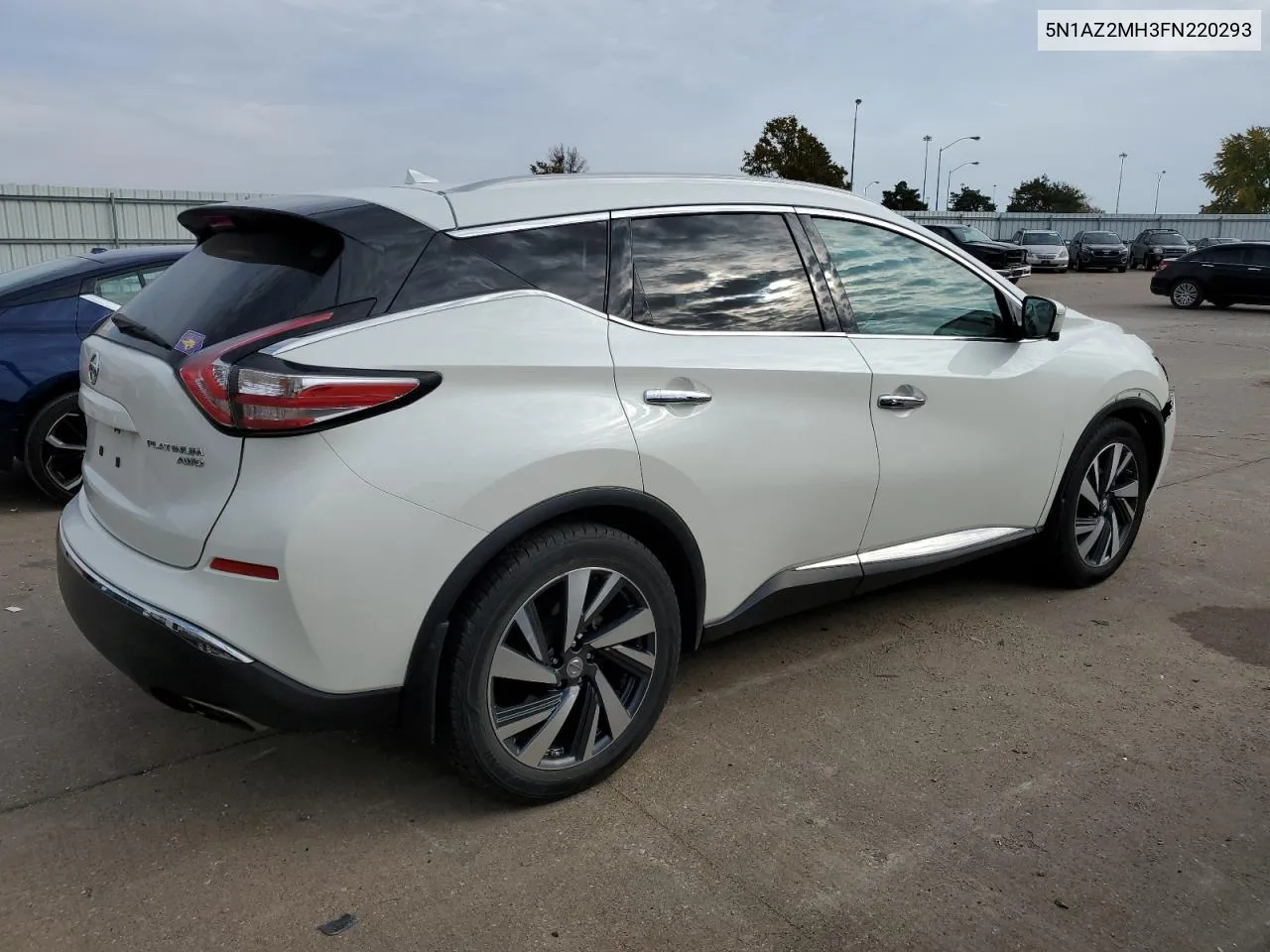 2015 Nissan Murano S VIN: 5N1AZ2MH3FN220293 Lot: 77762134