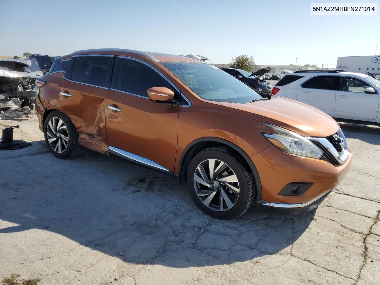 2015 Nissan Murano S VIN: 5N1AZ2MH8FN271014 Lot: 78039834