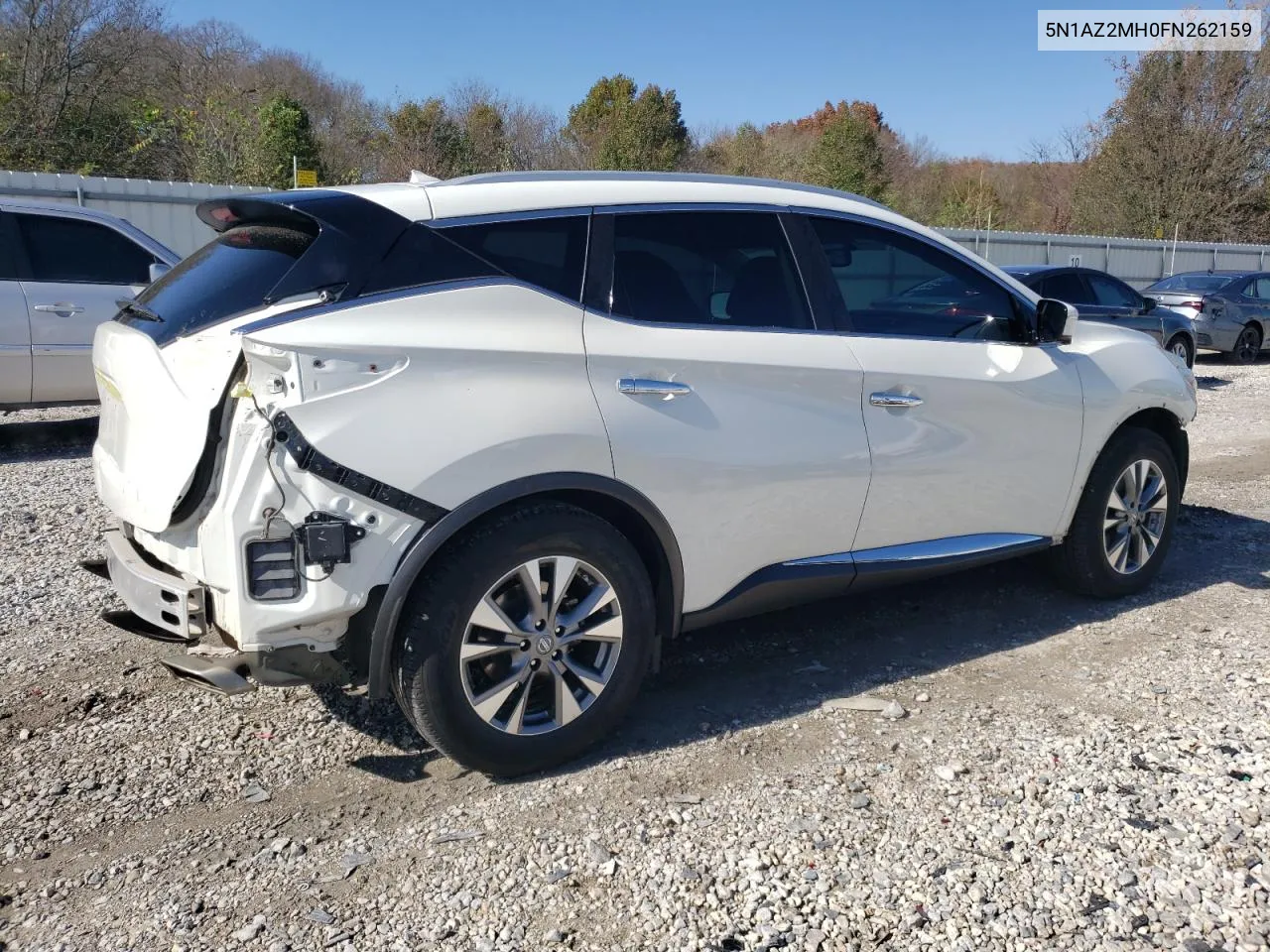 2015 Nissan Murano S VIN: 5N1AZ2MH0FN262159 Lot: 78172074