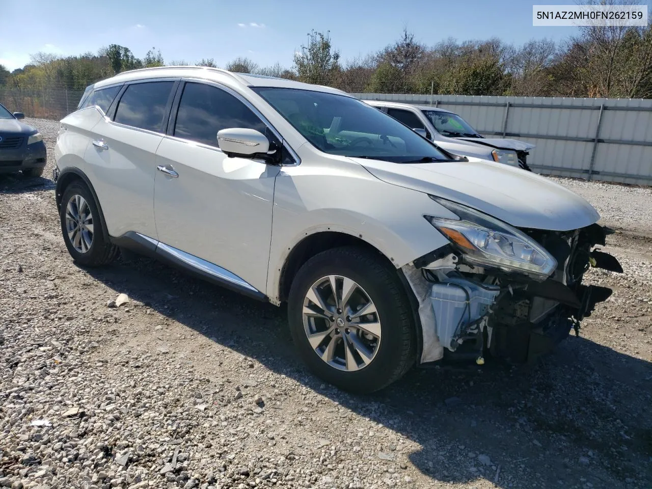 2015 Nissan Murano S VIN: 5N1AZ2MH0FN262159 Lot: 78172074