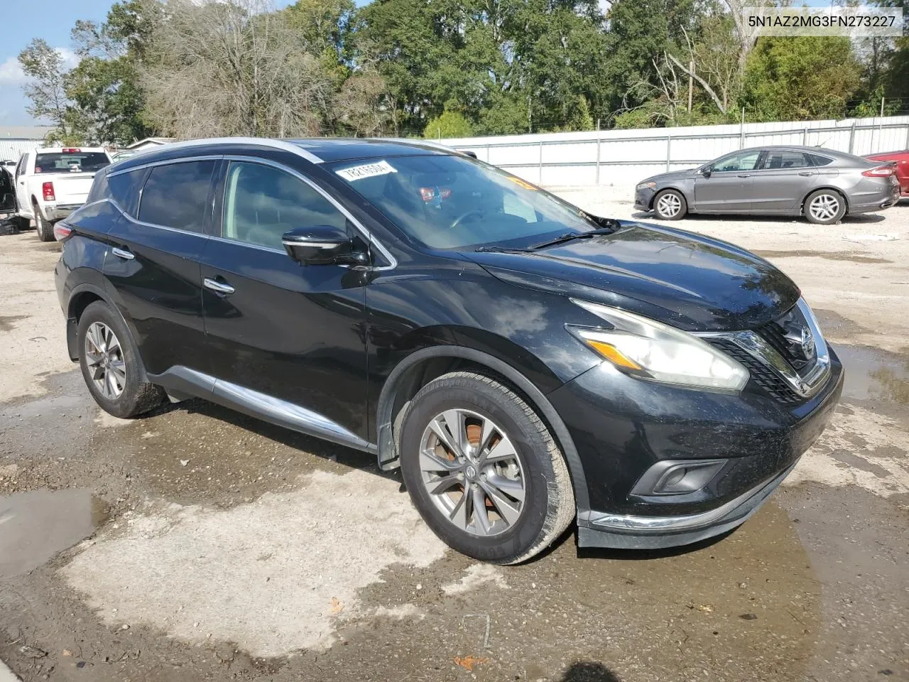 2015 Nissan Murano S VIN: 5N1AZ2MG3FN273227 Lot: 78216504