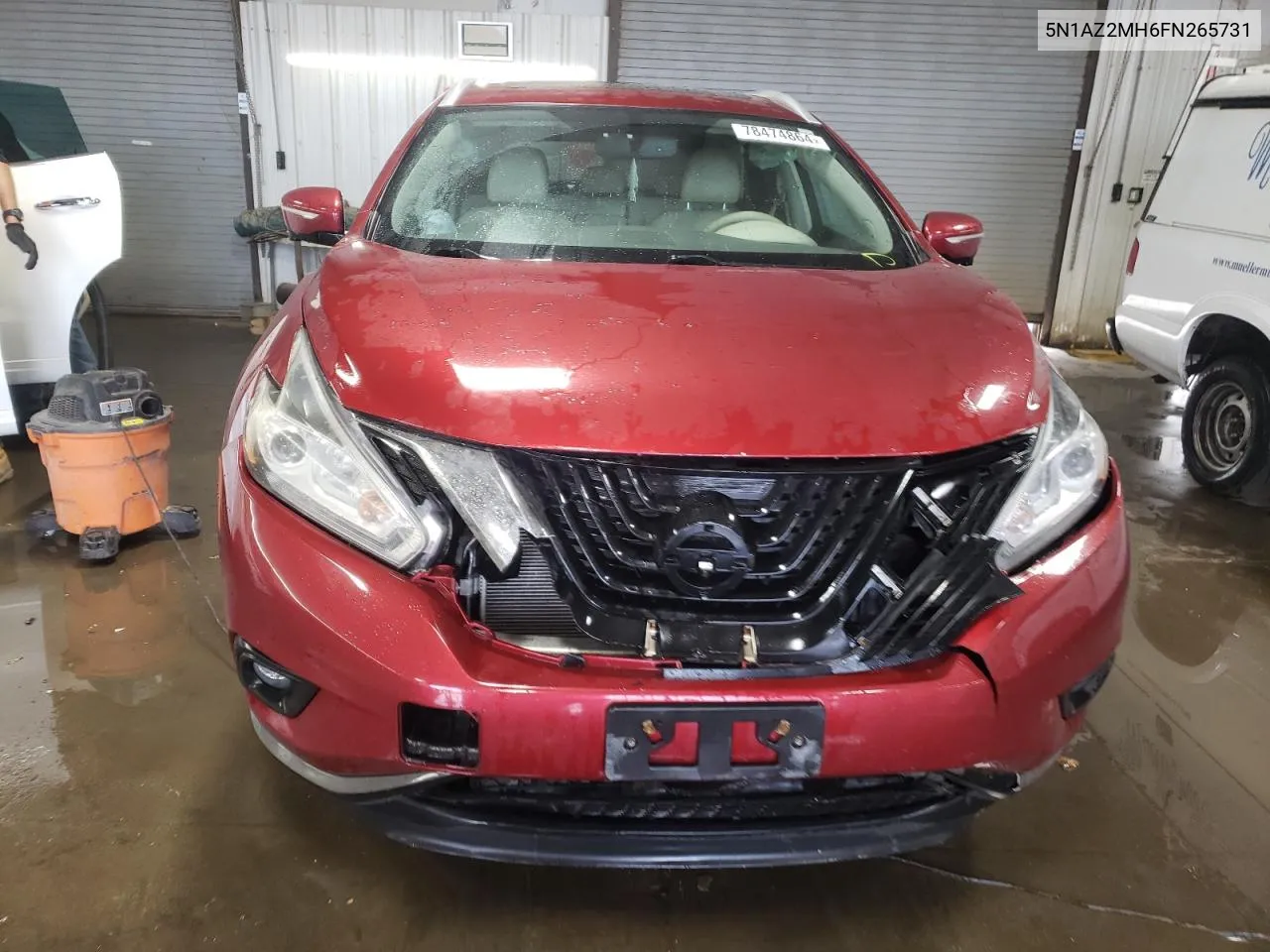 2015 Nissan Murano S VIN: 5N1AZ2MH6FN265731 Lot: 78474864