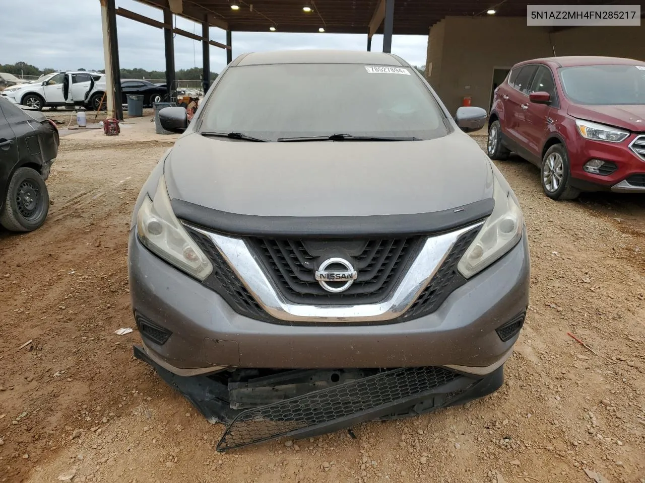 2015 Nissan Murano S VIN: 5N1AZ2MH4FN285217 Lot: 78527894