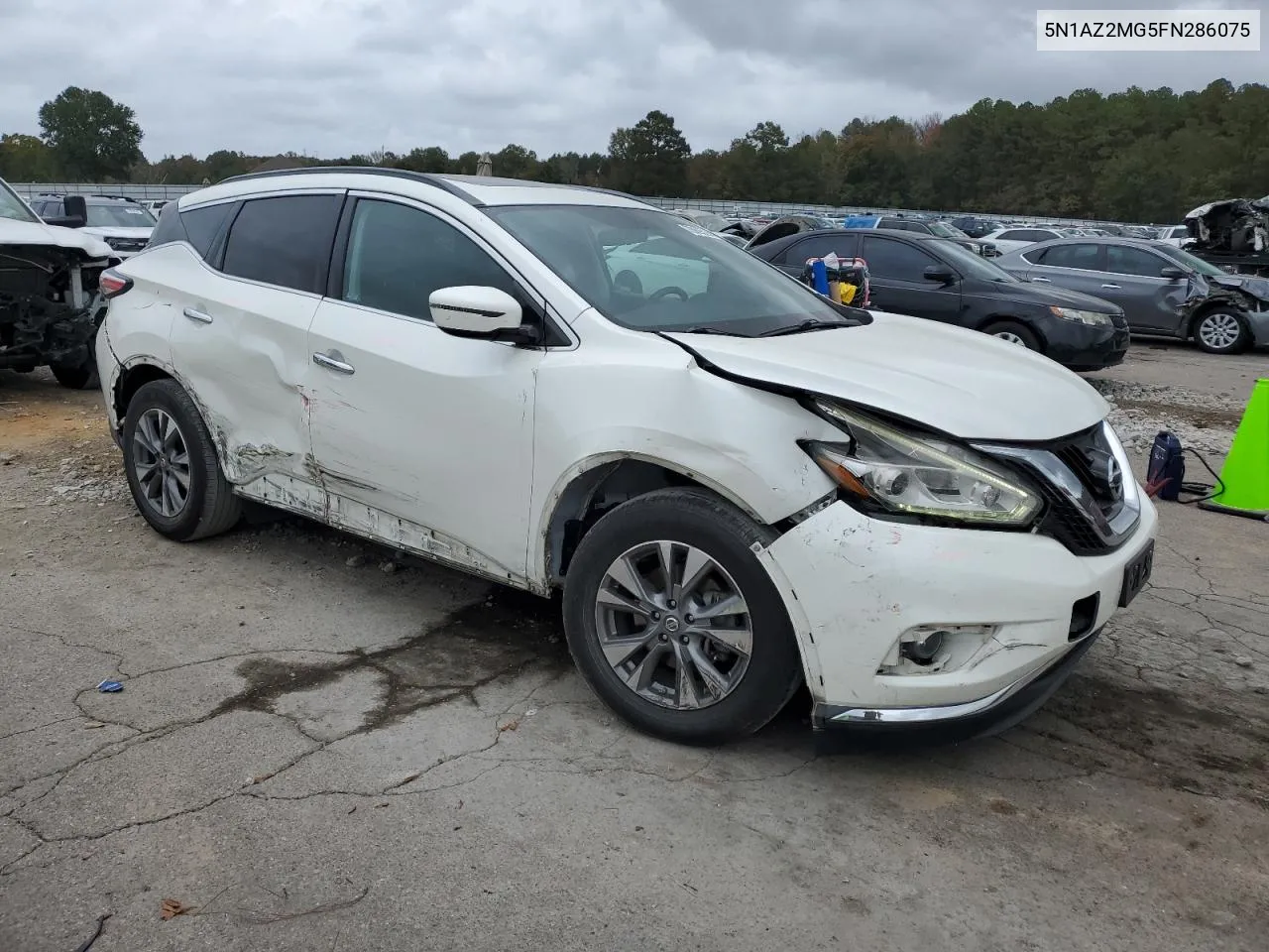 2015 Nissan Murano S VIN: 5N1AZ2MG5FN286075 Lot: 78695264