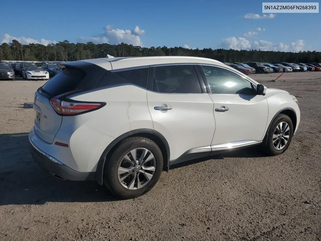 2015 Nissan Murano S VIN: 5N1AZ2MG6FN268393 Lot: 78796574