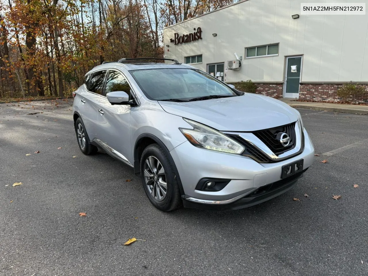 5N1AZ2MH5FN212972 2015 Nissan Murano S