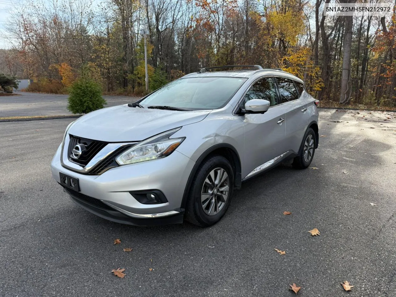 5N1AZ2MH5FN212972 2015 Nissan Murano S