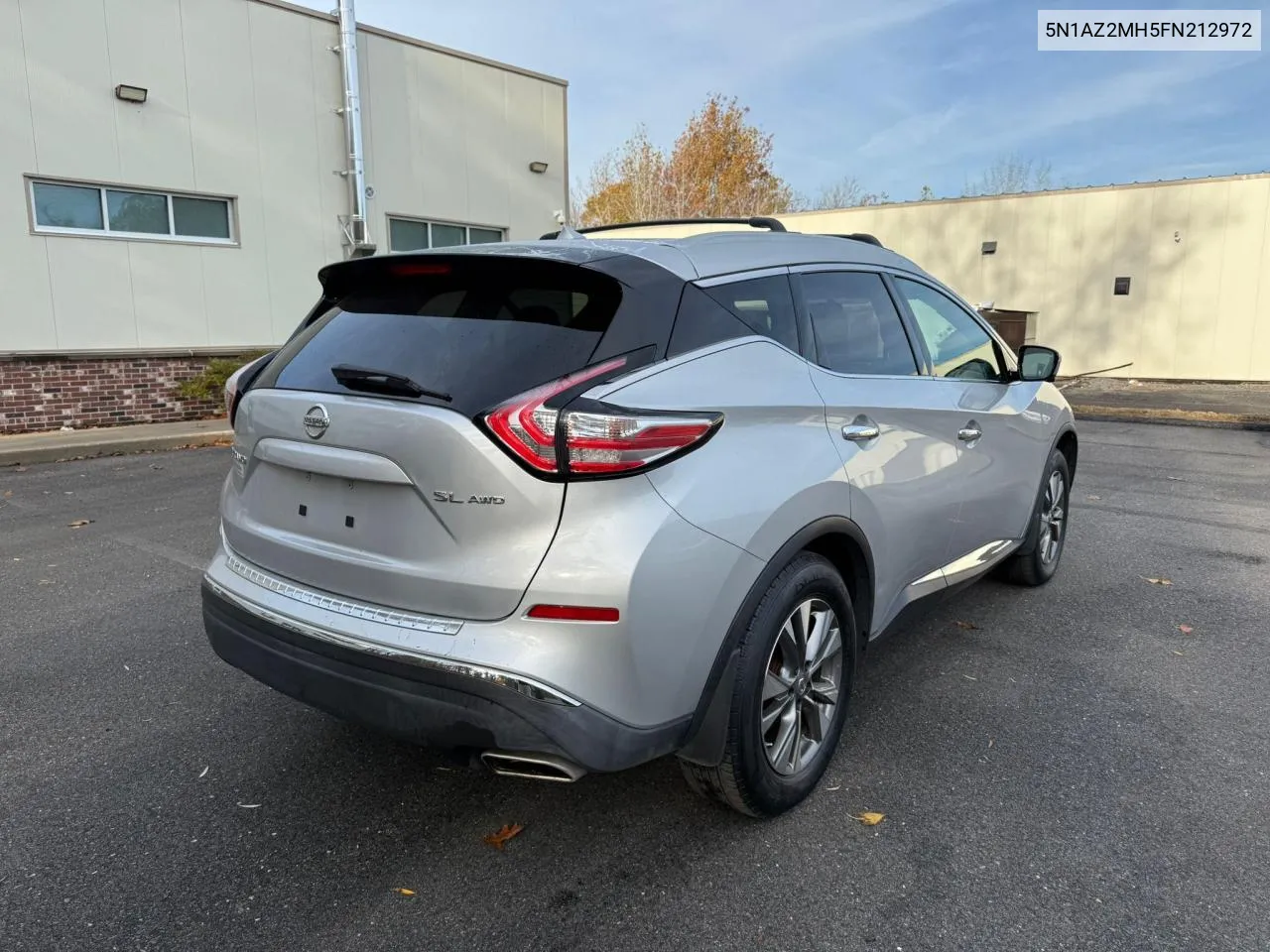 2015 Nissan Murano S VIN: 5N1AZ2MH5FN212972 Lot: 79019124