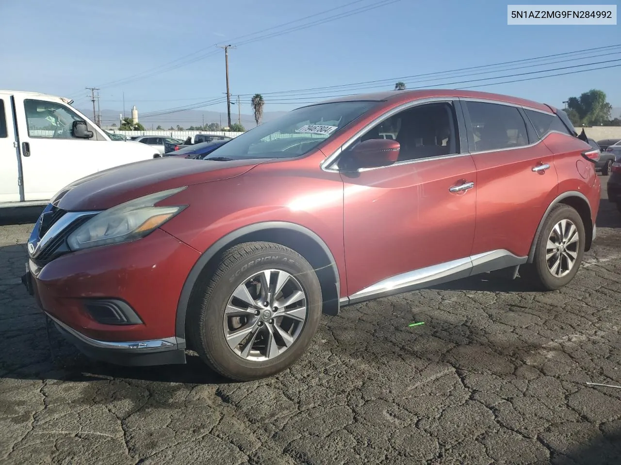 2015 Nissan Murano S VIN: 5N1AZ2MG9FN284992 Lot: 79467804