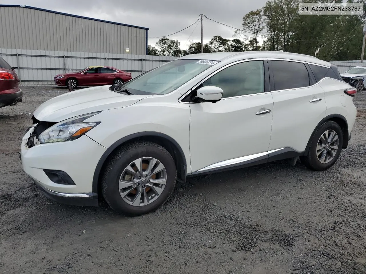 2015 Nissan Murano S VIN: 5N1AZ2MG2FN233737 Lot: 79536614