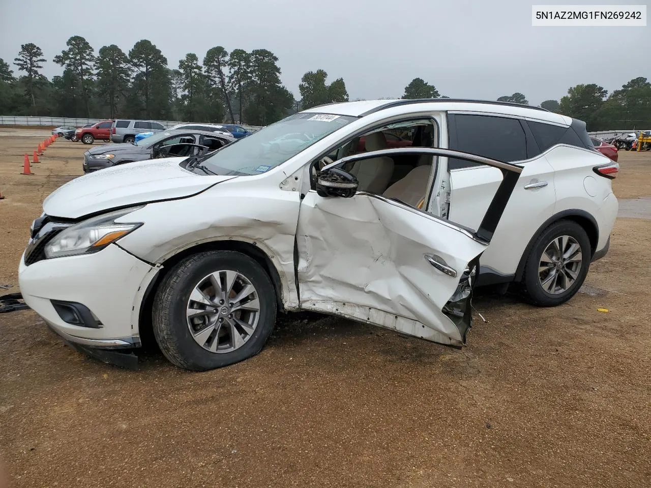 2015 Nissan Murano S VIN: 5N1AZ2MG1FN269242 Lot: 79570144