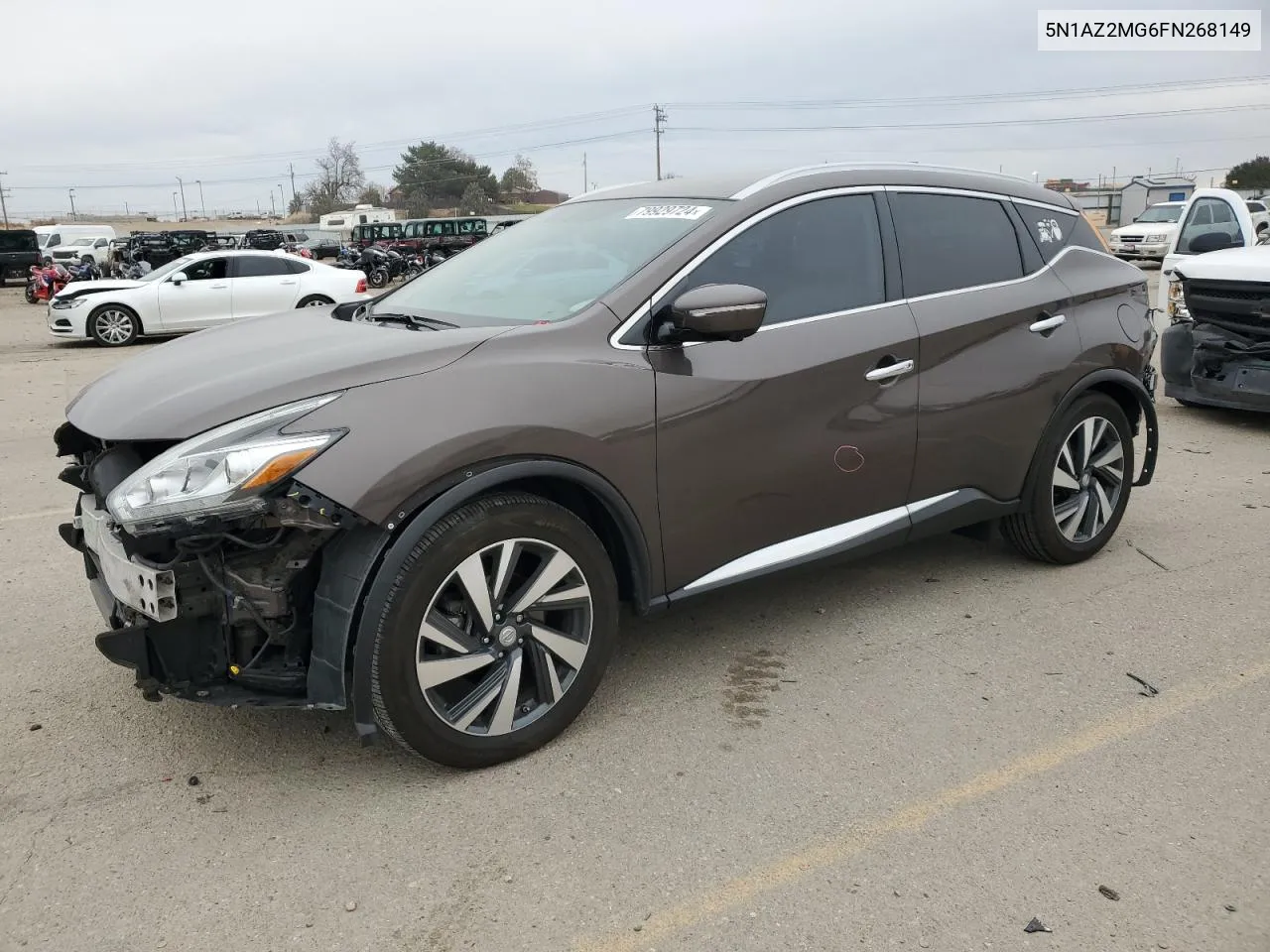 2015 Nissan Murano S VIN: 5N1AZ2MG6FN268149 Lot: 79929724