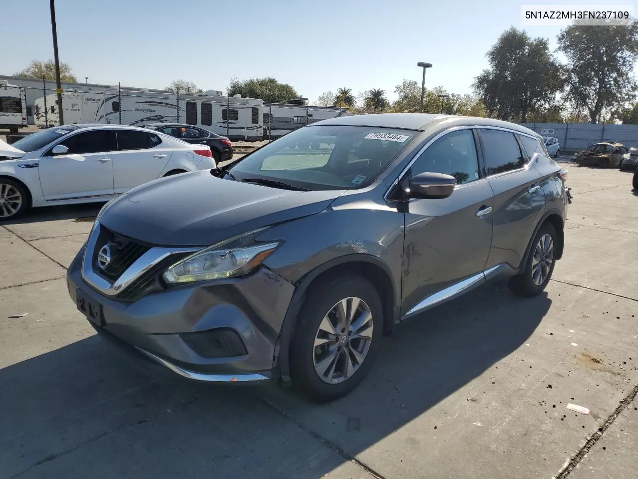 2015 Nissan Murano S VIN: 5N1AZ2MH3FN237109 Lot: 79933464