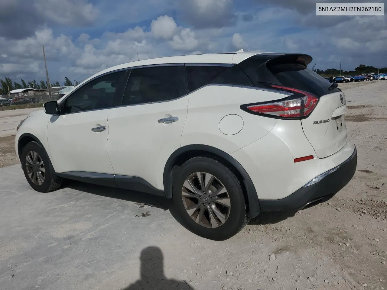 2015 Nissan Murano S VIN: 5N1AZ2MH2FN262180 Lot: 80003684