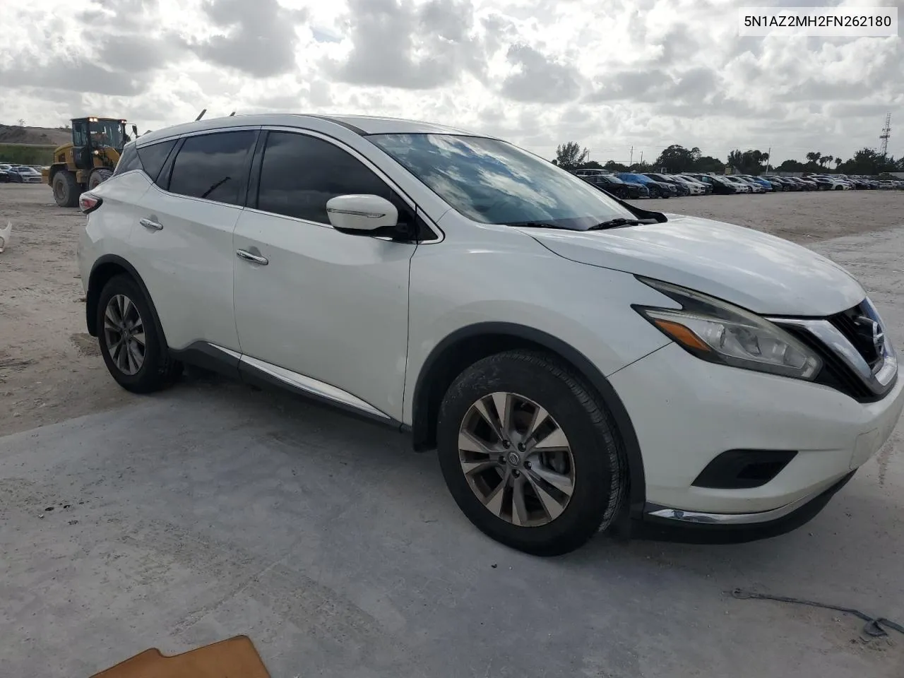 2015 Nissan Murano S VIN: 5N1AZ2MH2FN262180 Lot: 80003684