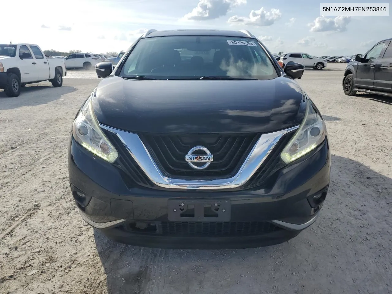 2015 Nissan Murano S VIN: 5N1AZ2MH7FN253846 Lot: 80190564