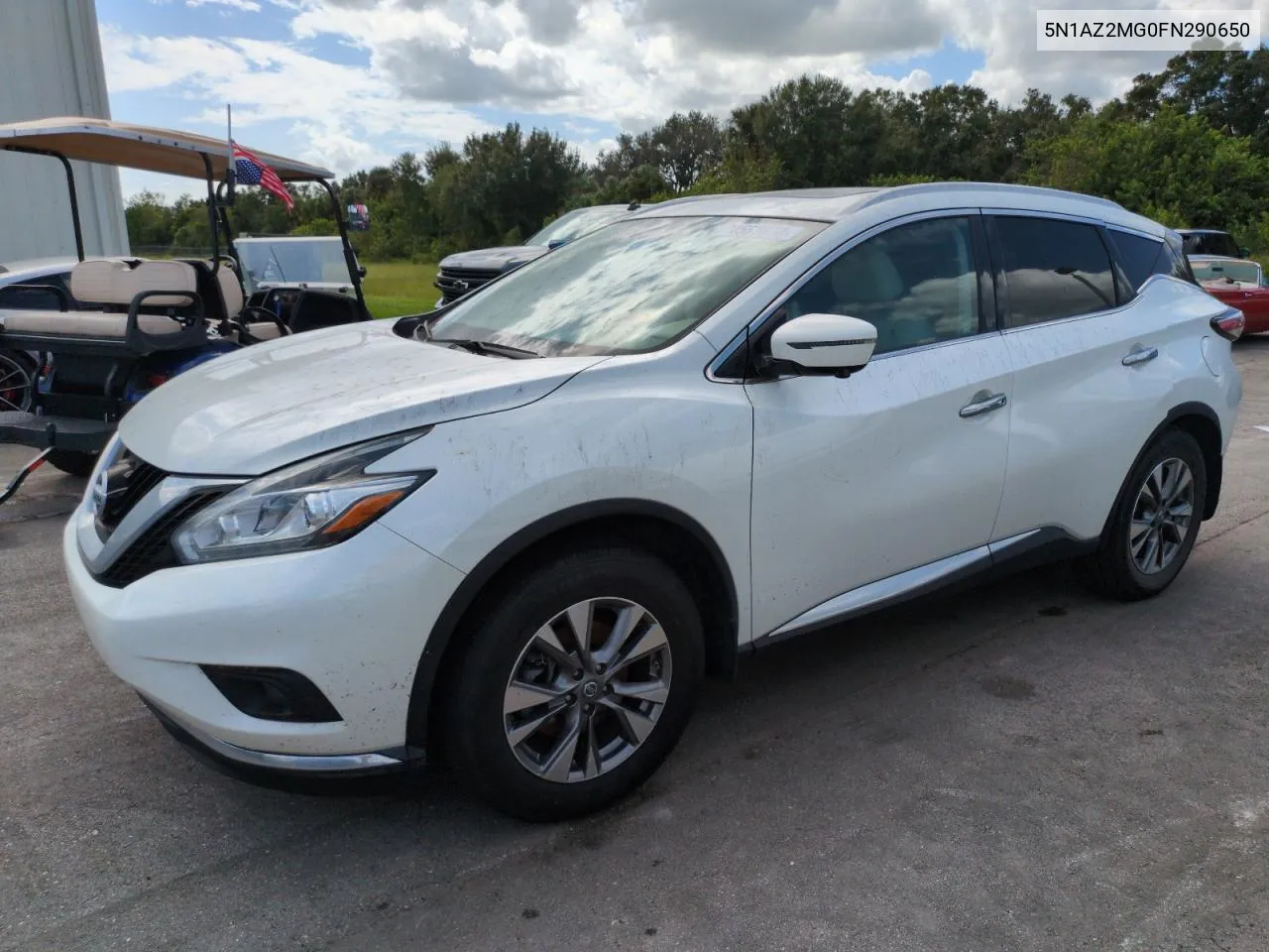 2015 Nissan Murano S VIN: 5N1AZ2MG0FN290650 Lot: 80395094