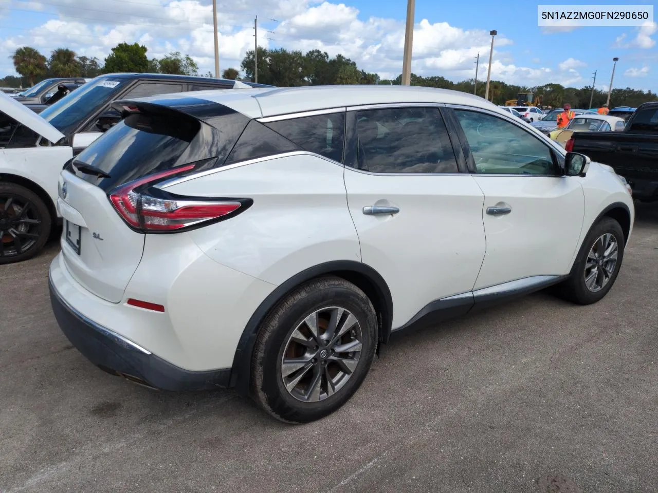 2015 Nissan Murano S VIN: 5N1AZ2MG0FN290650 Lot: 80395094